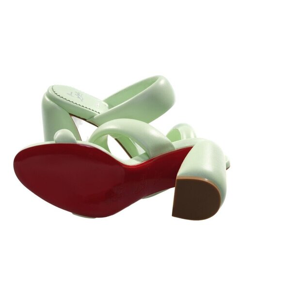 Christian Louboutin Christian Louboutin Inflama Sub 85 Studio Green Nappa - Picture 5 of 6